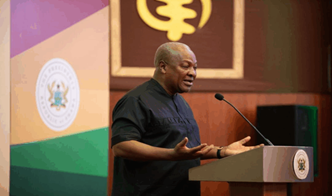Mahama Holds First Media Encounter of Second Term