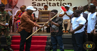 Mahama Relaunches National Sanitation Day