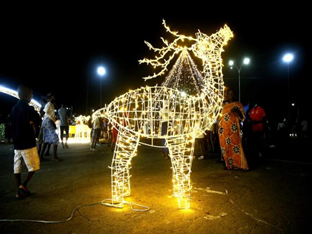 Abidjan Lights Up for Peace