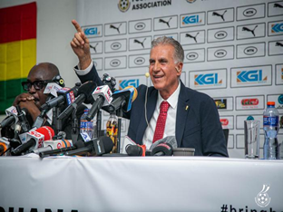 Carlos Queiroz Announces Black Stars Squad