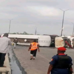 Tanker Fire Causes Panic