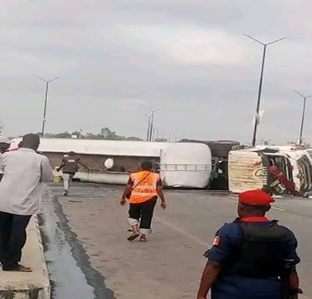 Tanker Fire Causes Panic
